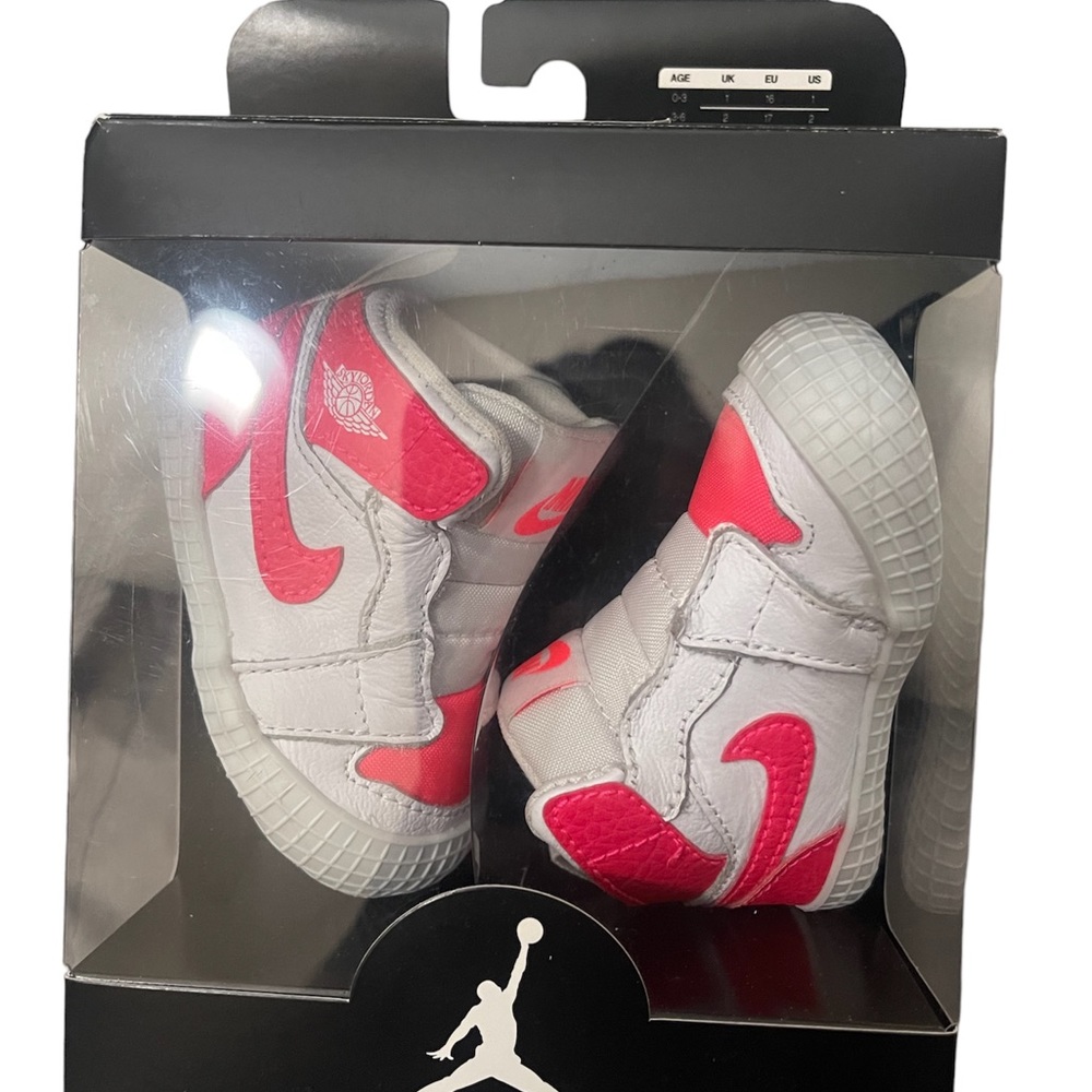 JORDAN KIDS - AIR JORDAN 1 CRIB CB BOOTIE
"Racer Pink"